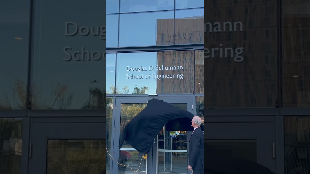 Unveiling of the *NEW* name of the School of Engineering