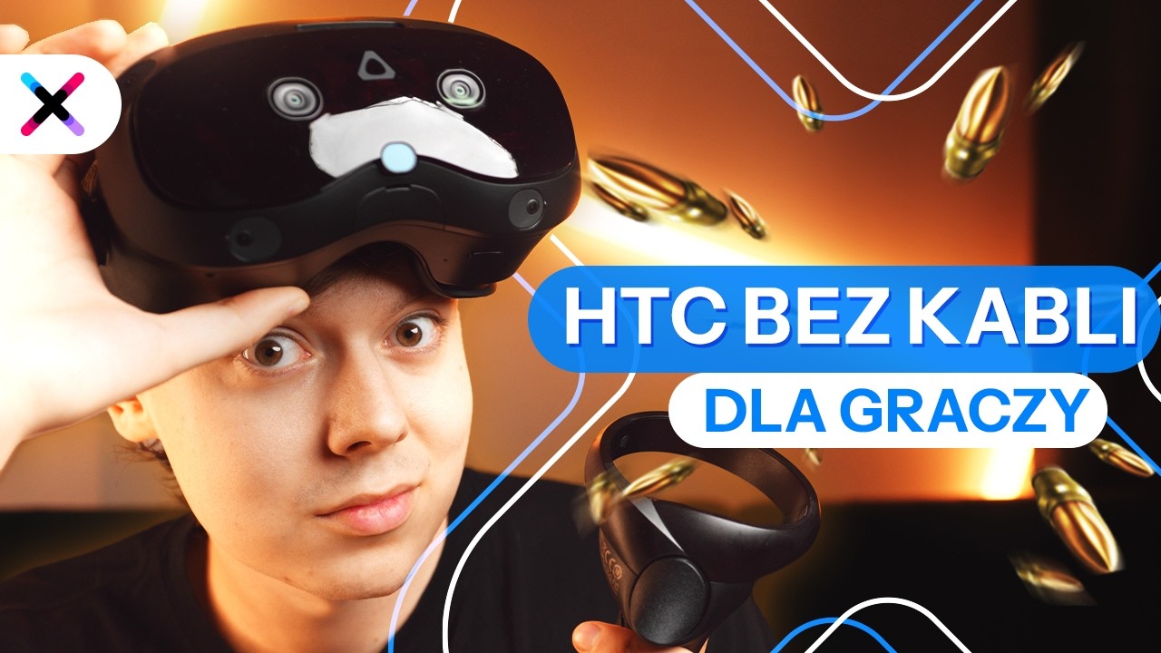 VR DO GIER TO BEZ KABLI 😍 - Wrażenia z HTC VIVE Focus Vision