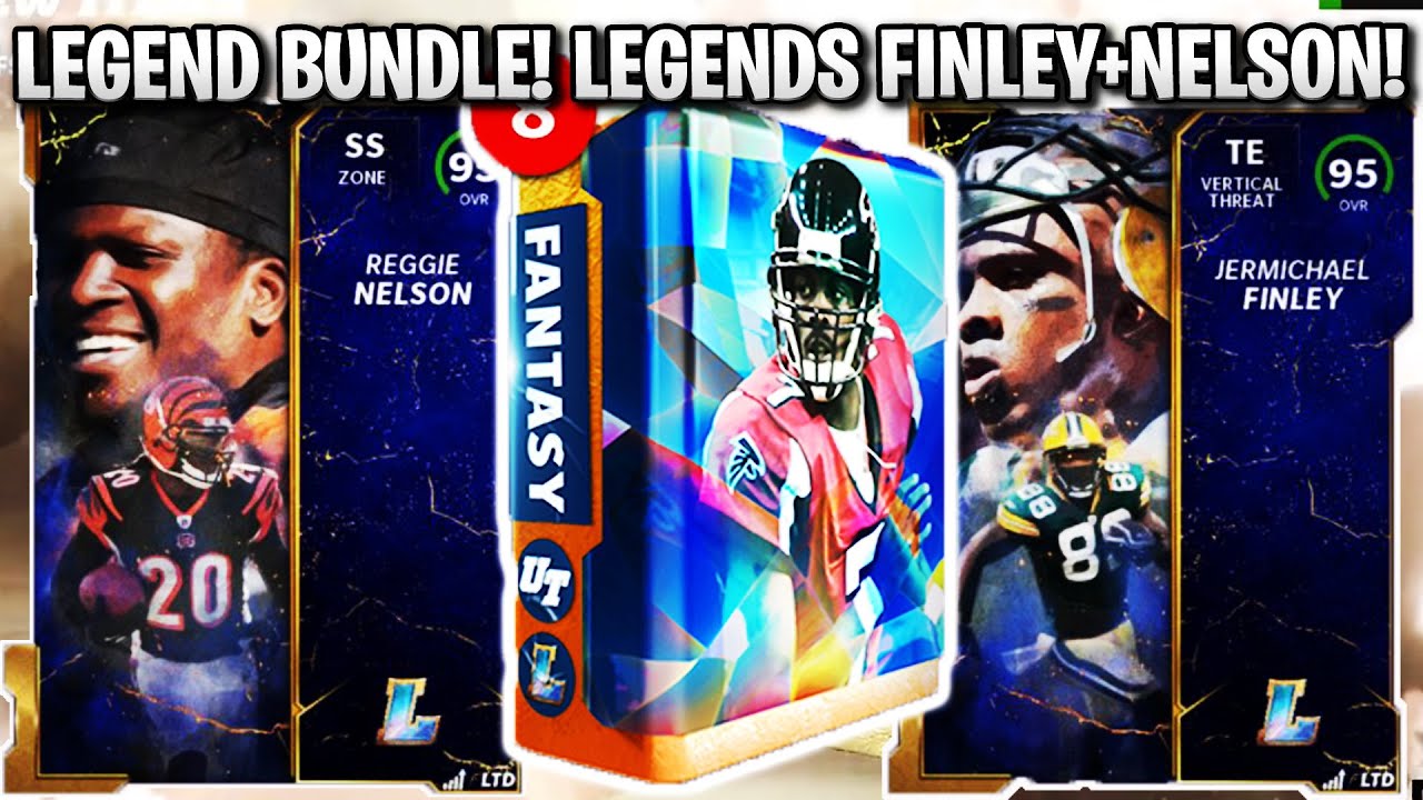 LEGEND FANTASY BUNDLE! LEGENDS REGGIE NELSON AND JERMICHAEL FINLEY! | MADDEN 22 ULTIMATE TEAM