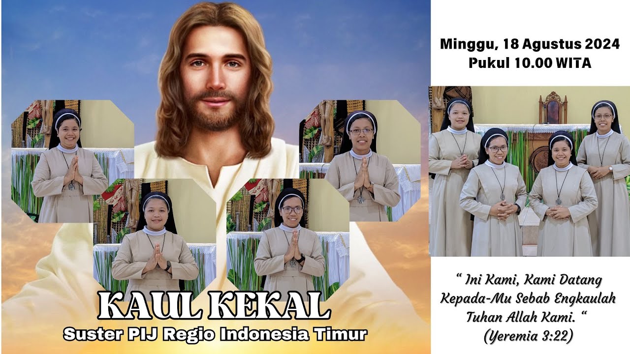 Kaul Kekal Para Suster PIJ Regio Indonesia Timur Tahun 2024