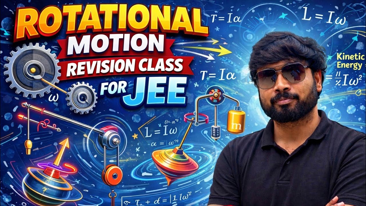 Rotational Revision for jee mains and Neet