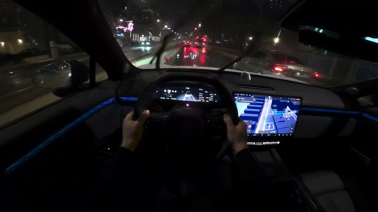 Zeekr 7X 2026 Night Drive - Silent Test Drive