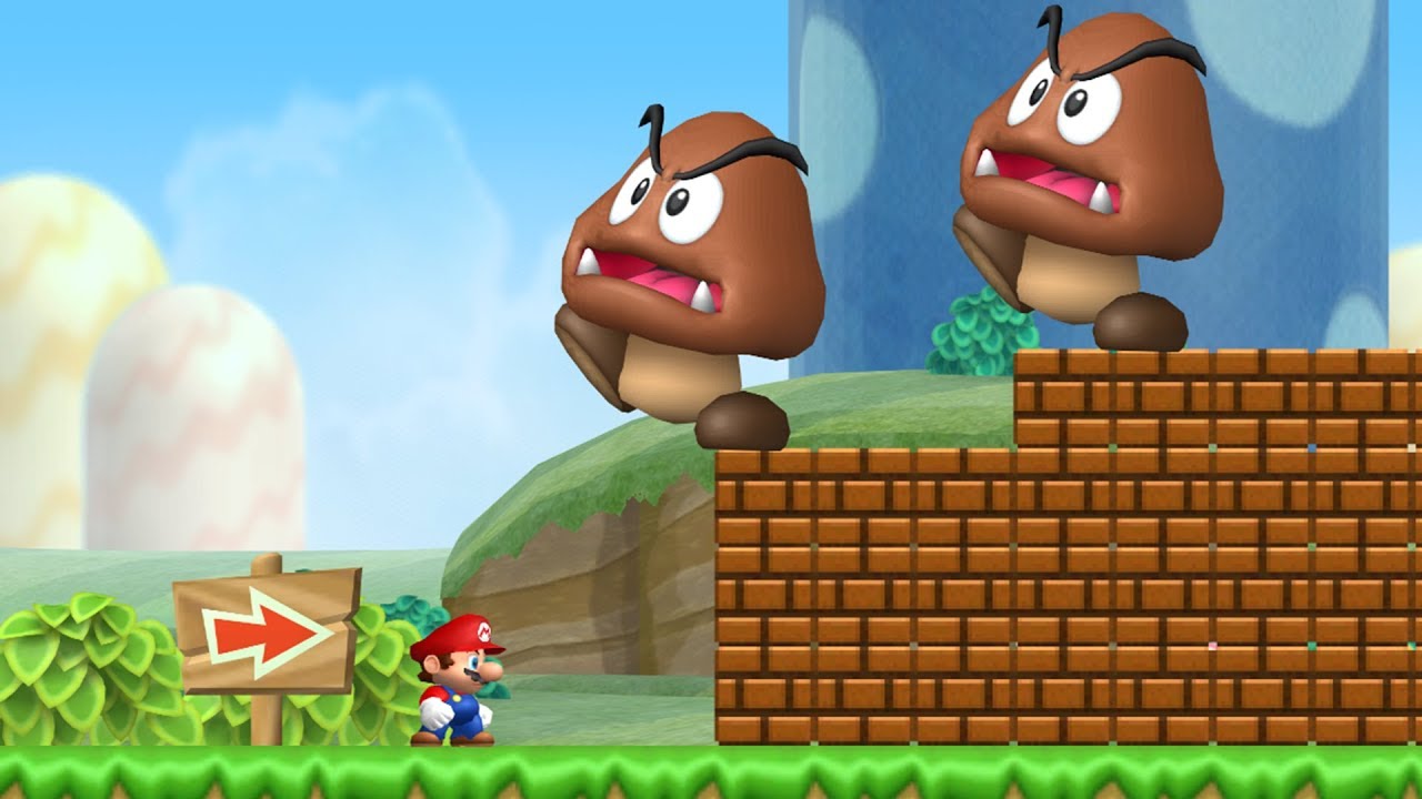 New Super Mario Bros. Wii - Hellboy Edition - 01