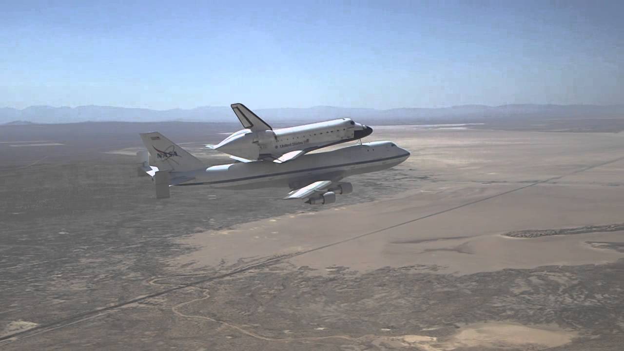 SCA-Endeavour Final Ferry Arrival at EAFB & Dryden