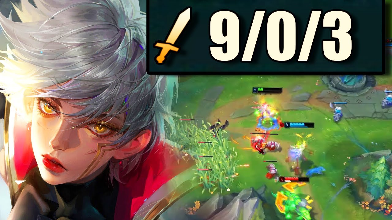 Rank 1 Riven turbo stomps his lane..