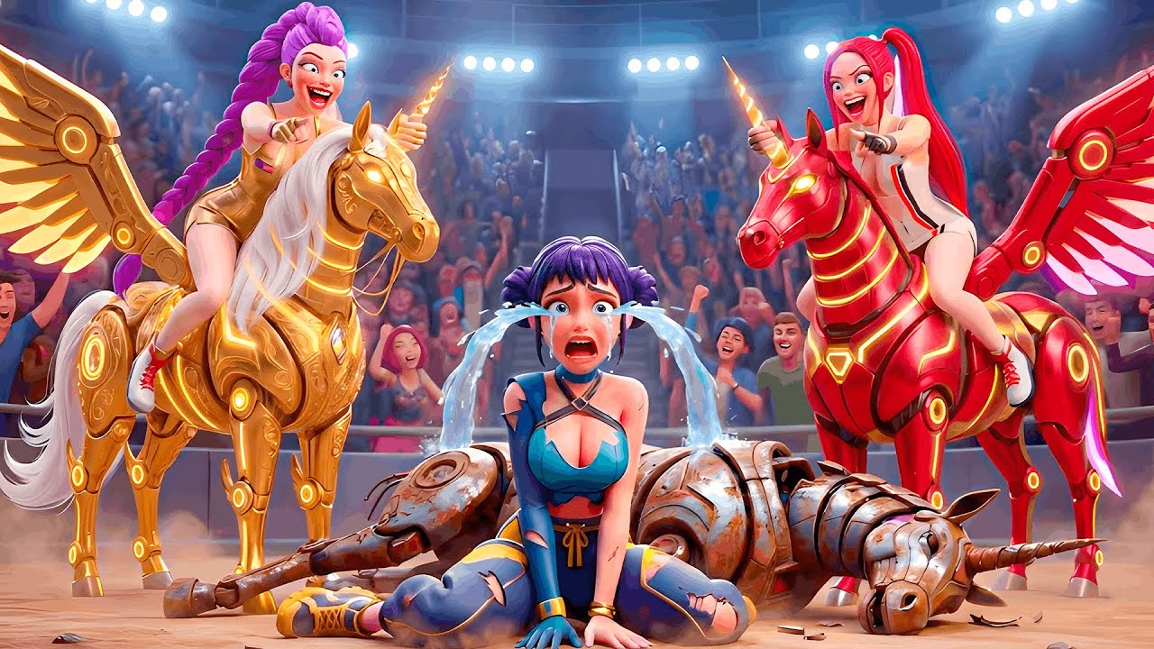 😱 OMG! 🔥 MIRA Gets the Magic UNICORNS Racing Championship! - KPOP Demon Hunter
