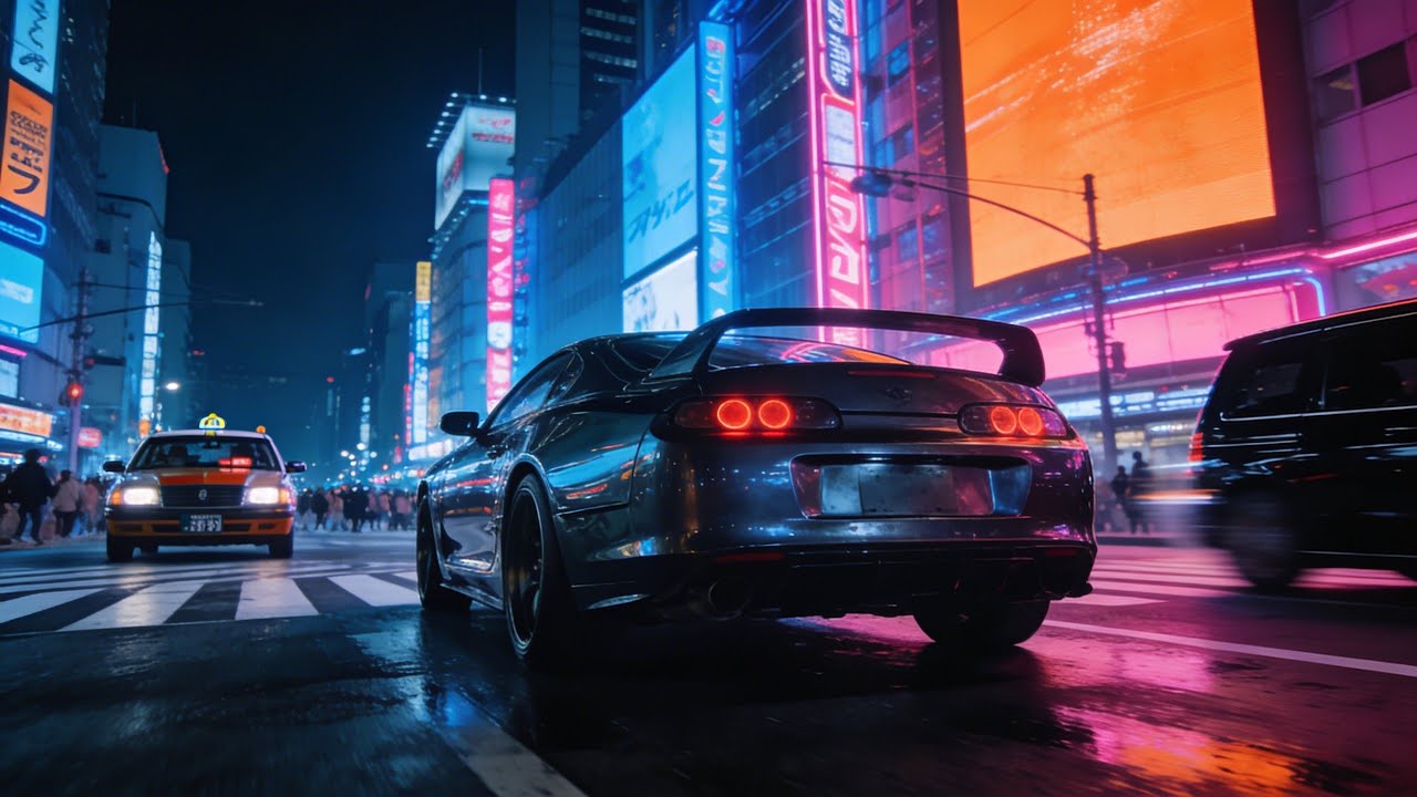 🌃 Tokyo Night Drive: Neon Velocity Drum & Bass ⚡ 2 Hours High Energy Beats 🏎️💨