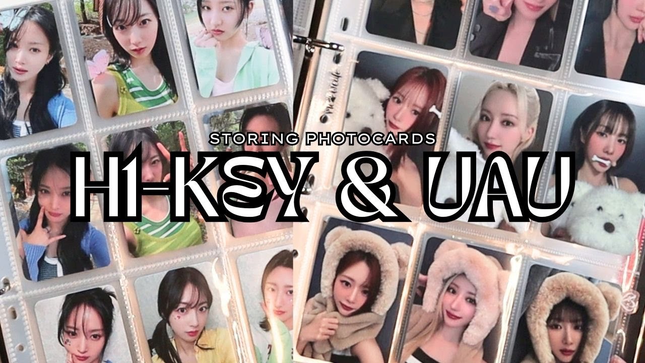 Storing H1-KEY and UAU Photocards