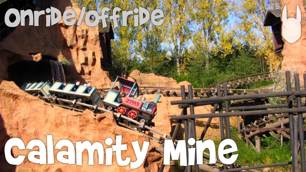 Walibi Belgium - Calamity Mine (onride/offride)