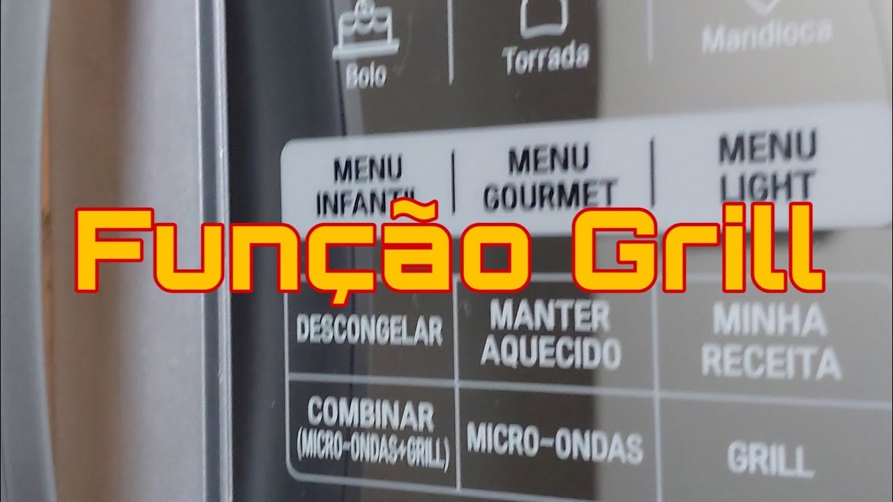 Fun&ccedil;&atilde;o Grill - Microondas LG