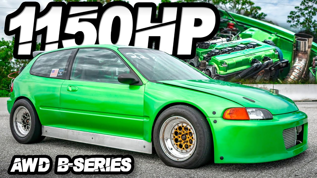 1150HP AWD B-series &ldquo;The Hulk&rdquo; Honda Civic + Sleeper 2JZ Swap Cressida | 2JZ IS300 | 700HP S2000!