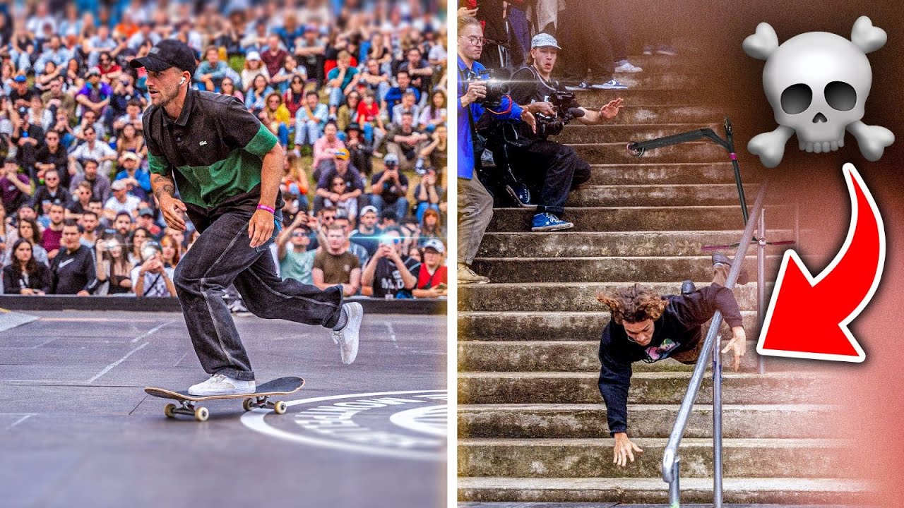 LA PLUS GROSSE COMPÉTITION DE SKATE AU MONDE (ils sont fou)