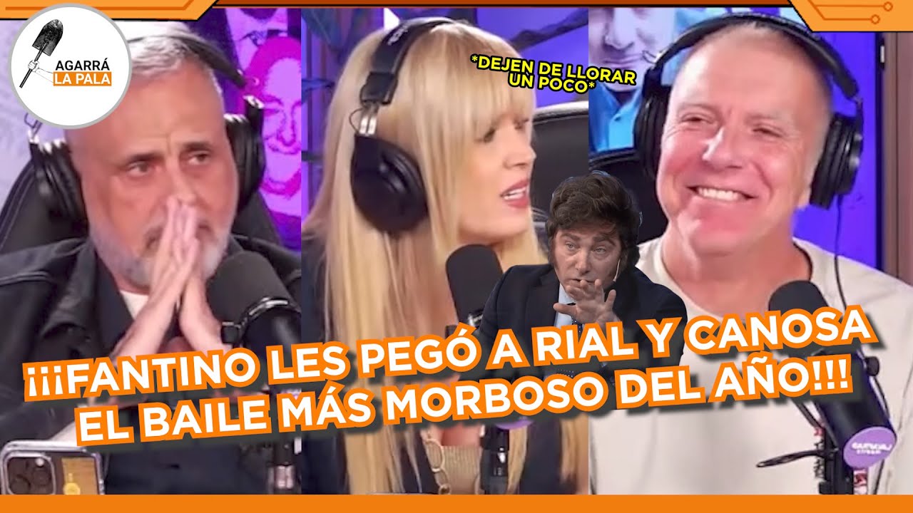 FANTINO LES PEG&Oacute; A RIAL Y CANOSA EL BAILE M&Aacute;S MORBOSO DEL A&Ntilde;O Y HUMILL&Oacute; EN PLENO DEBATE POR MILEI