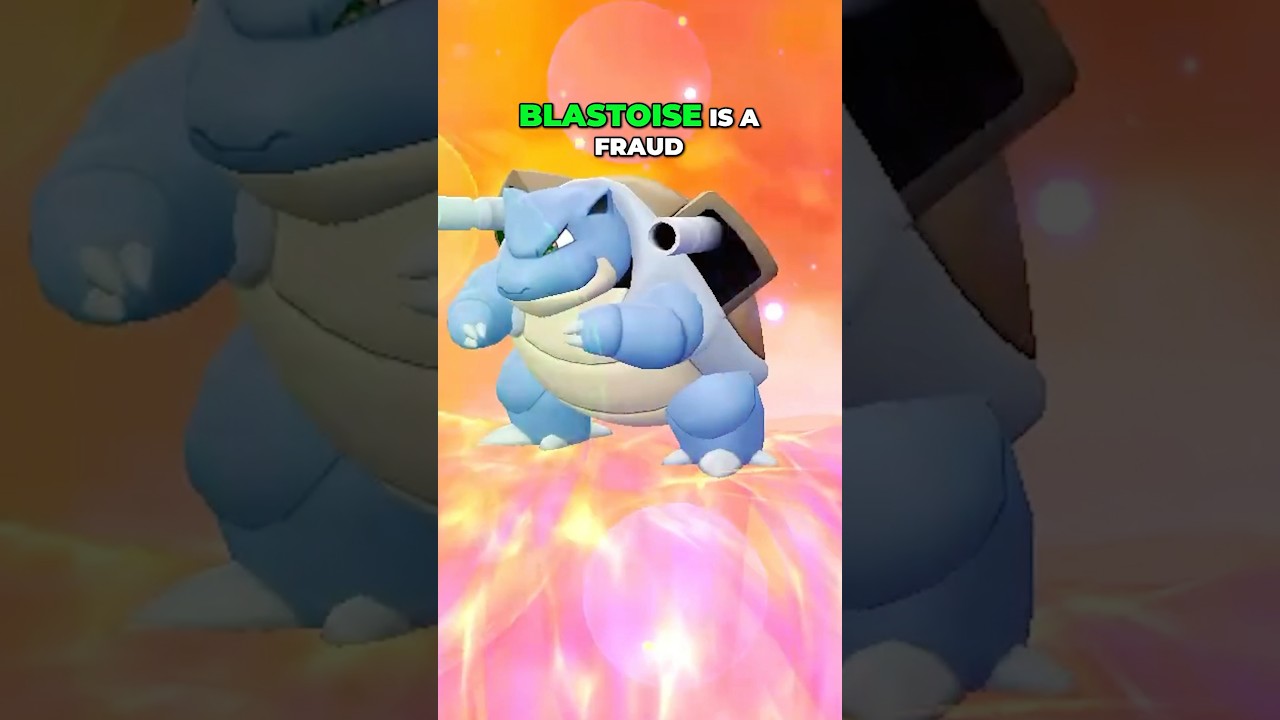 Blastoise SHOULDN&rsquo;T Exist! #pokemon #pokemonfacts #blastoise