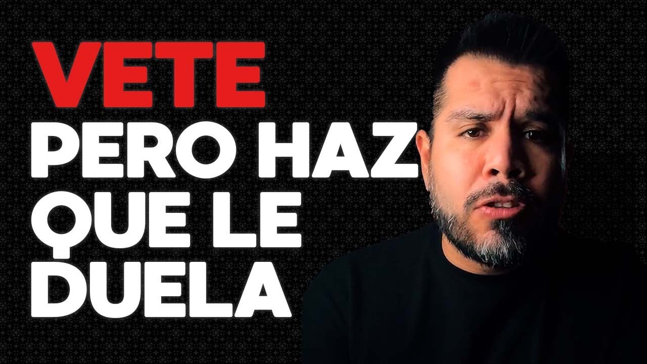VETE PERO HAZ QUE LE DUELA