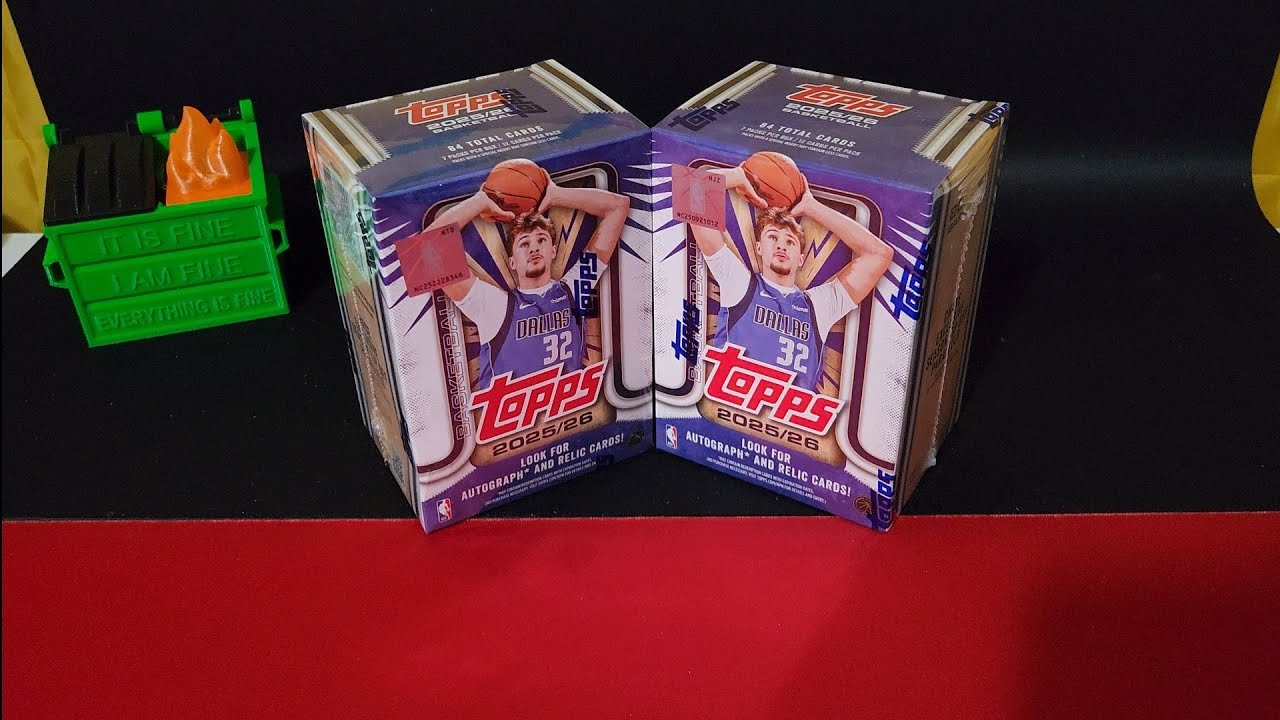 🏀2025-26 Topps Basketball Blaster Box ×2🔥Rookie Patch!