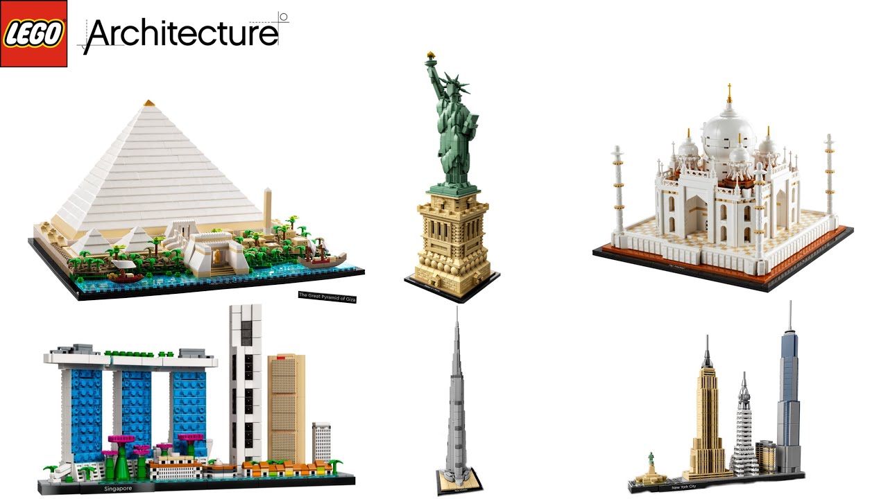 All LEGO Architecture sets so far