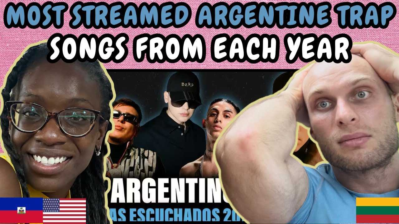 REACTION TO The Most Streamed Argentine TRAP Songs From Each Year (2017 - 2024)