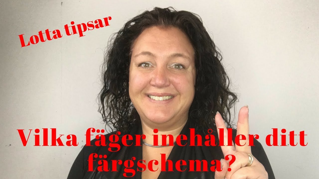 Vilket F&auml;rgschema anv&auml;nder du?