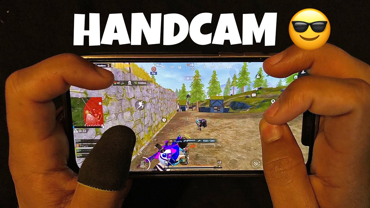 IPHONE 12 PRO HANDCAM 🔥 | 5 Finger + Full Gyroscope 🔥 PUBG MOBILE