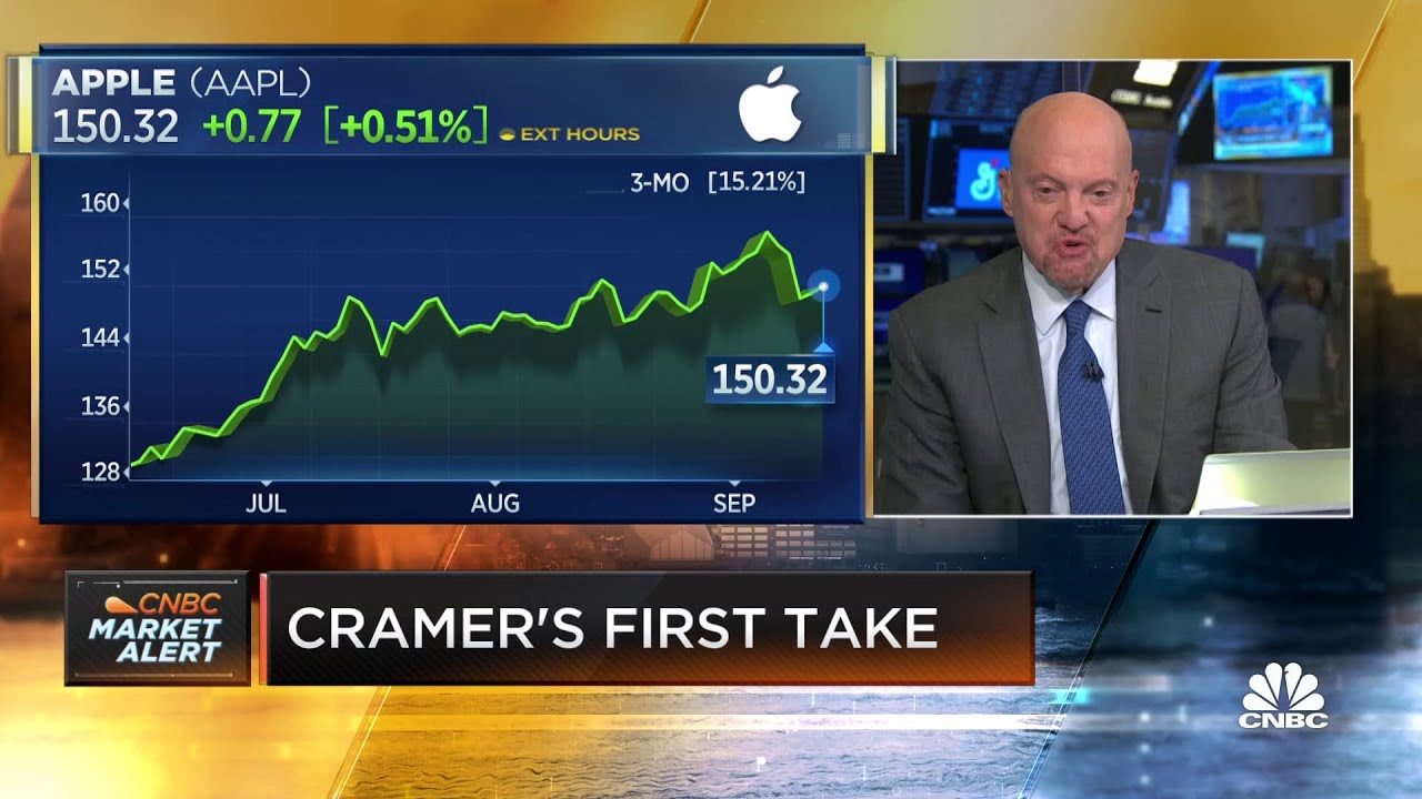 Jim Cramer: There's a lot going right for Apple ahead of iPhone 13 launch