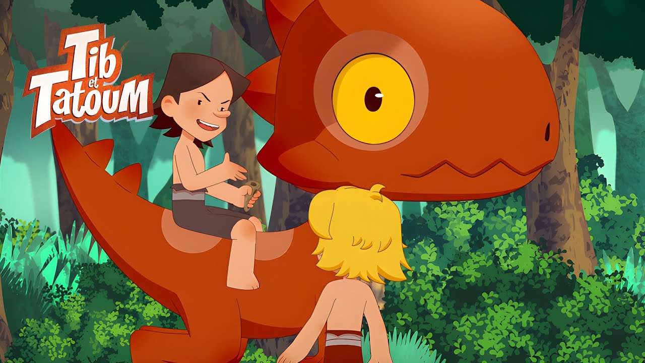 Qui a hypnotisé Tatoum ? 🦖😲| Tib et Tatoum français | Episodes Complets | 1H | Dessin animé dino