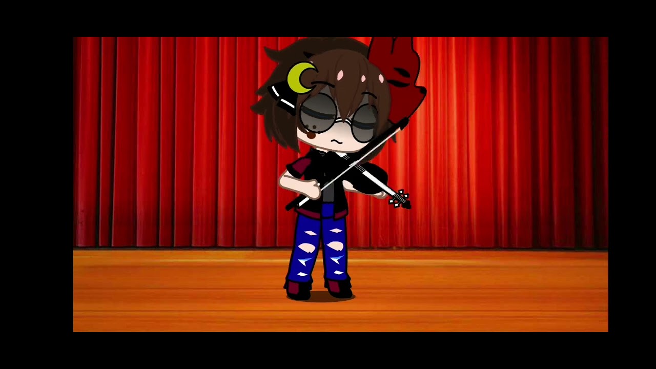 michael afton can play on violin ( dead michael au) gacha club