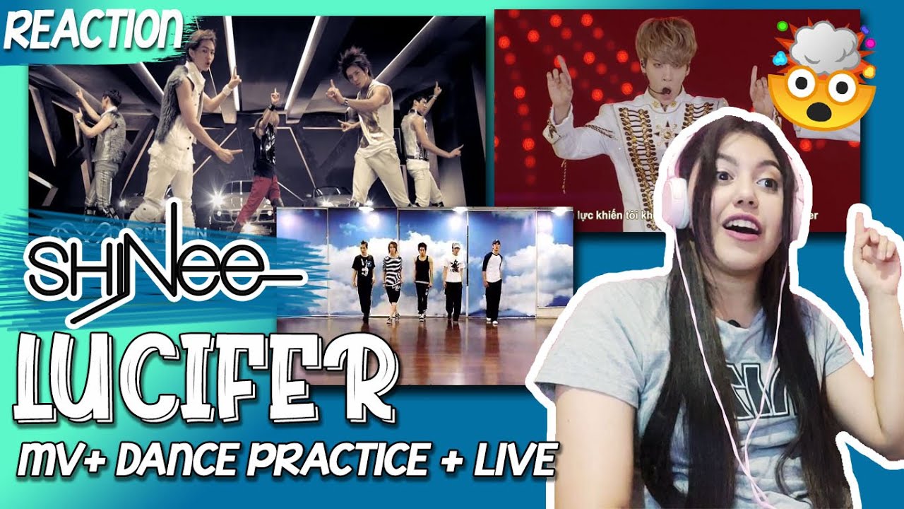 SHINee 샤이니 'Lucifer' MV + Dance Practice + Live REACTION | The hairstyles! 🙈