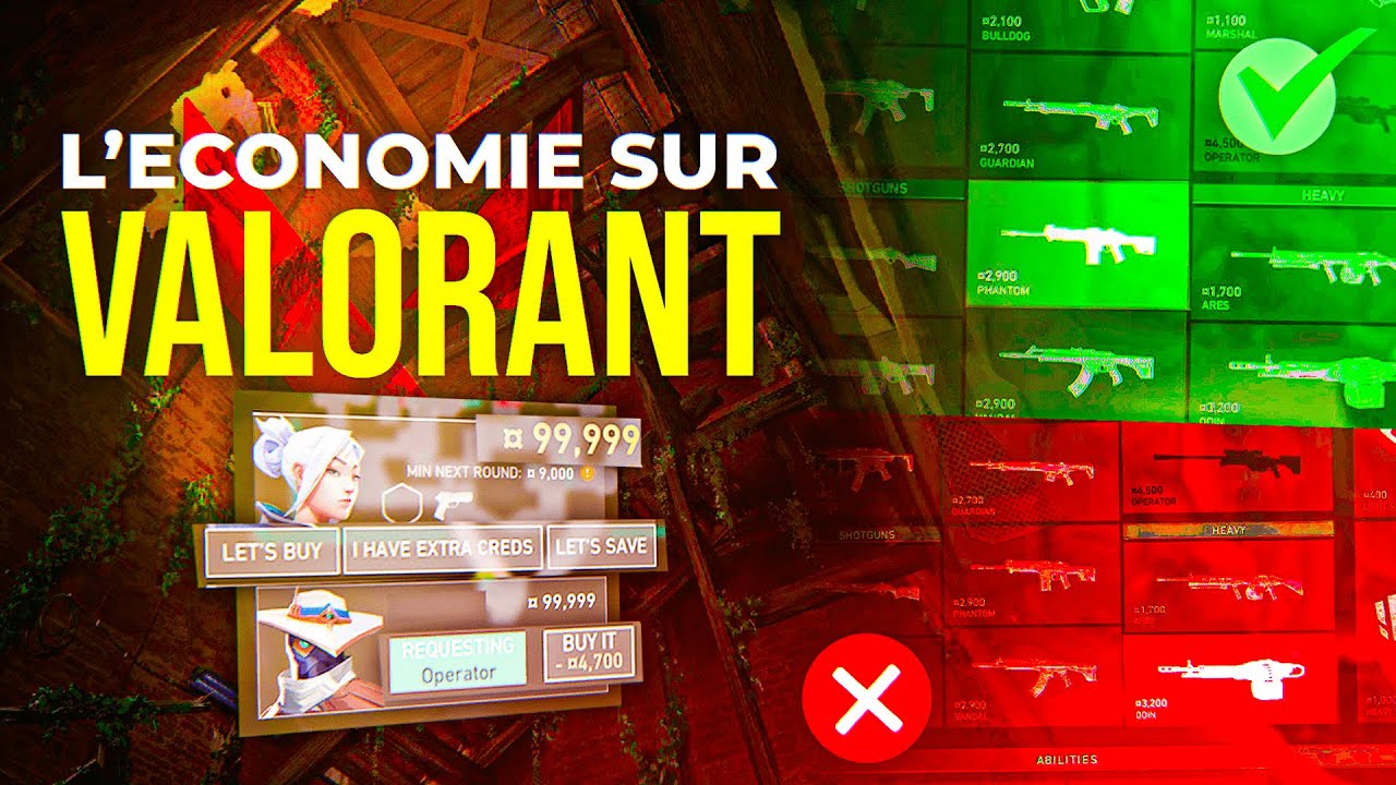L'&eacute;conomie sur Valorant - GUIDE VALORANT FR