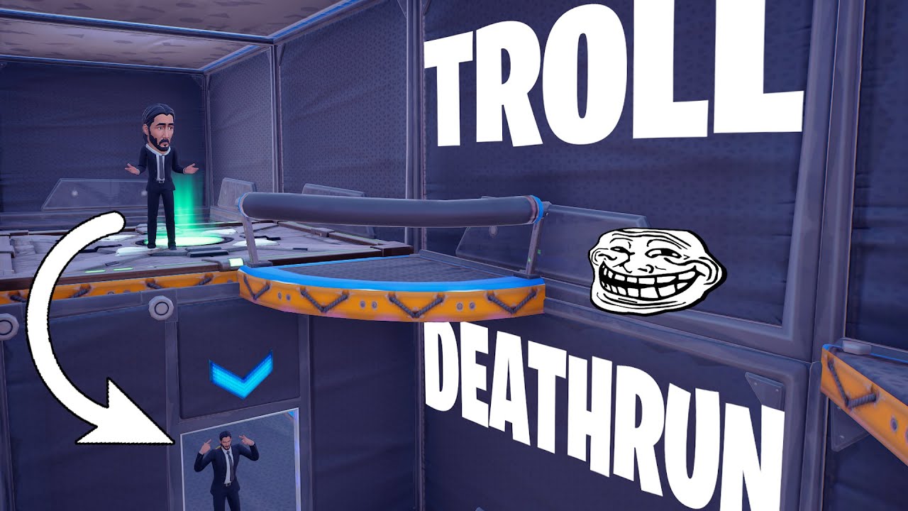✅TROLL DEATHRUN SOLUTION💥Code: 6905-4226-1042❗ FORTNITE PARKOUR & DEATHRUN