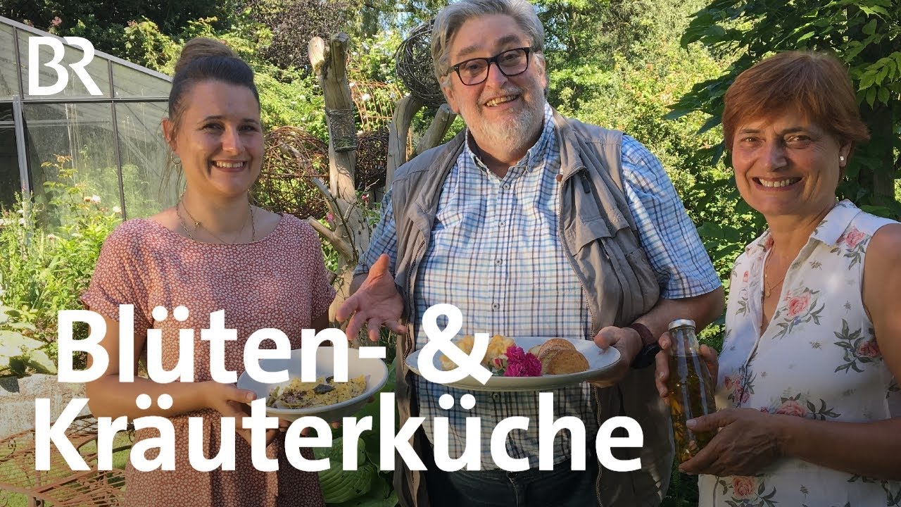Mädesüß-Sahne und Rosen-Deo: Paul Enghofer in der Blüten-Küche von Siglinde Eder | BR