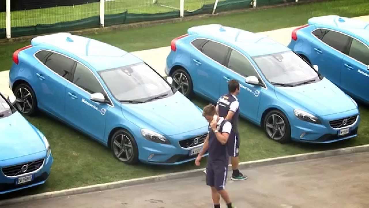 La flotta di Volvo Motoservice per il Parma Fc