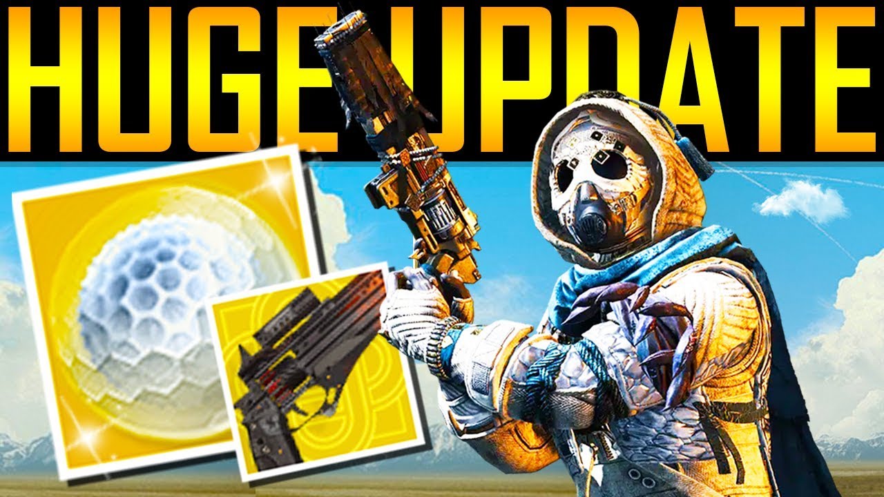 Destiny 2 - IT'S TIME! MASSIVE UPDATE! All Exotics! Infinite Power!