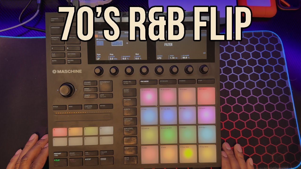Sampling 70’s R&B on Maschine MK3 (Soulful Hip-Hop Flip)