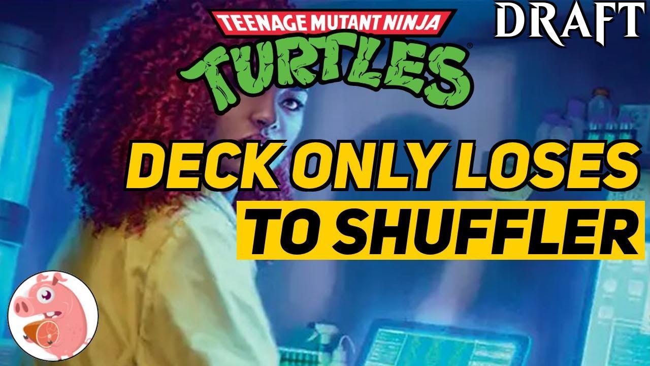 Deck Only Loses To Shuffler | Teenage Mutant Ninja Turtles Draft | Mythic Rank 14 | MTG Arena