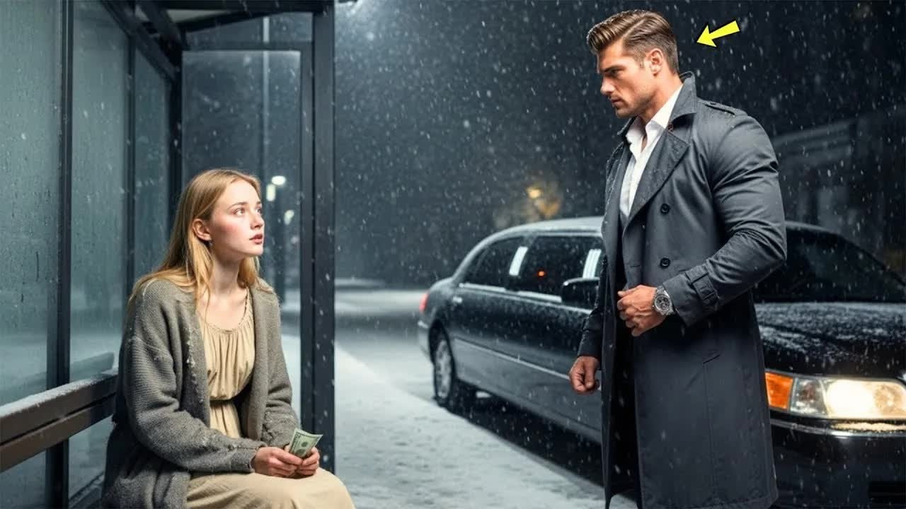 Sie Gab Ihre Letzten $10 Für Den Bus An Heiligabend — Doch Eine Limousine Hielt Mit Einem Wunder