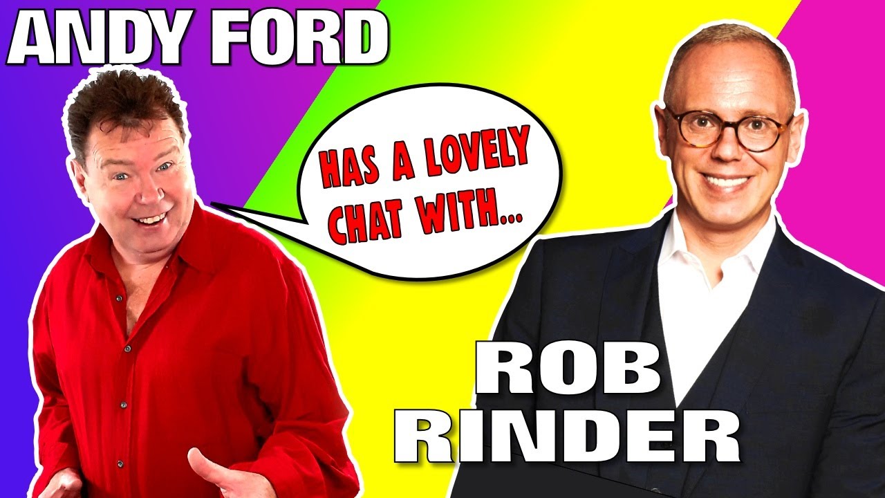 Andy Ford meets Rob Rinder in the Panto Diary 2021