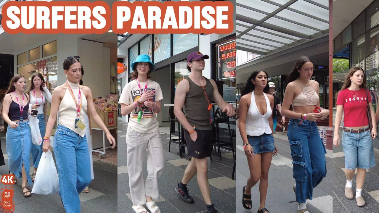 [4k] Explore Surfers Paradise Thursday 21 November 2024 | Gold Coast | Queensland | Australia