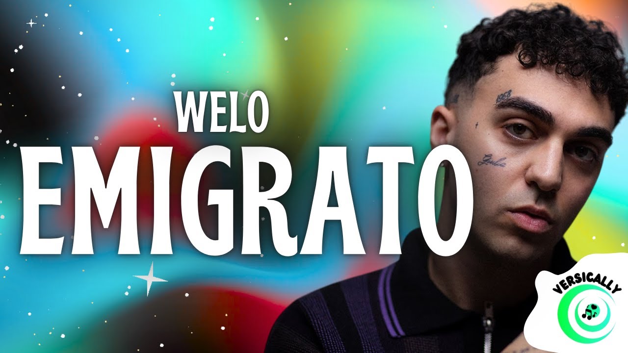 Welo - EMIGRATO (Testo/Lyrics) [Sanremo 2026] 