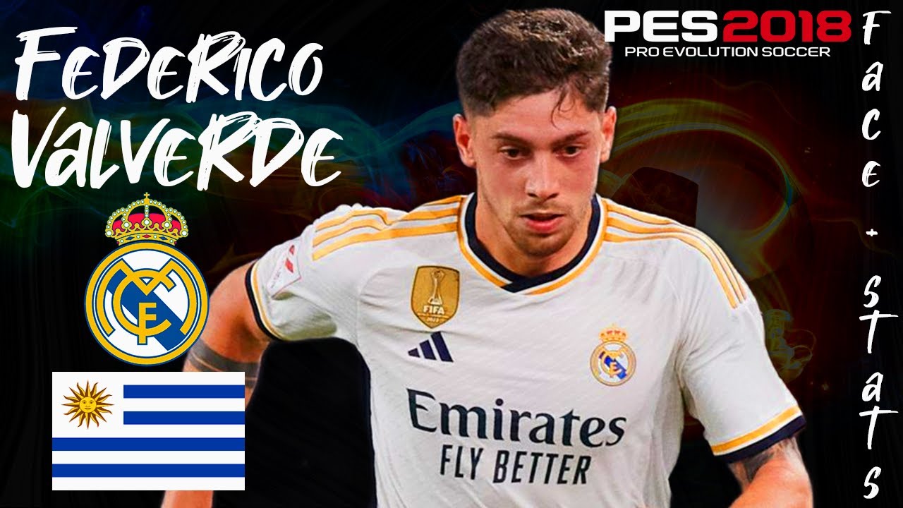 COMO CREAR A FEDERICO VALVERDE EN PES 2018 | FACE + STATS 2023 | TUTORIAL COMPLETO