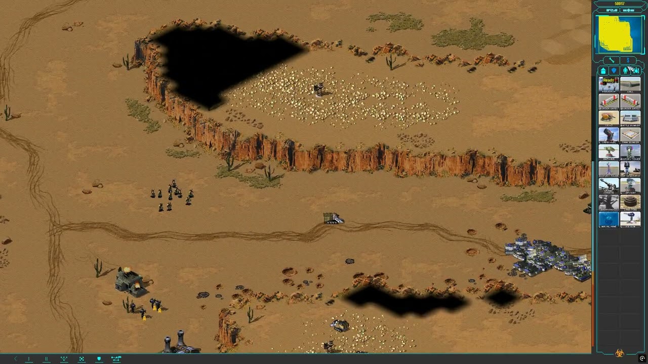 Модификация OMEGA EXTINCTION - геймплей Red Alert 2 2 на 2 с ИИ