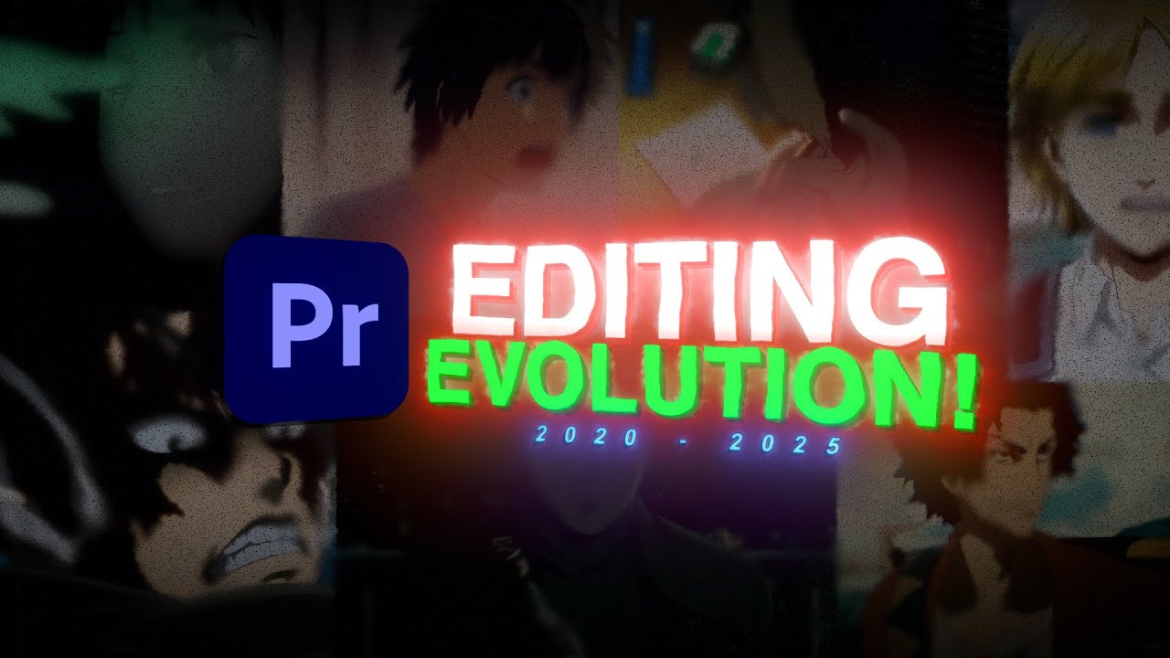 MY EDITING EVOLUTION! | Premiere Pro (2020 - 2025)