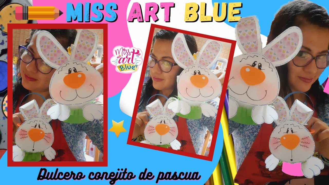 CONEJO de PASCUA manualidades FACILES