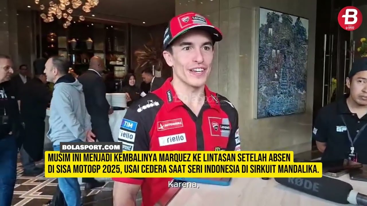 MENTAL JUARA! Marc Marquez Rileks Sambut Musim Baru sambil Jaga Gelar MotoGP!