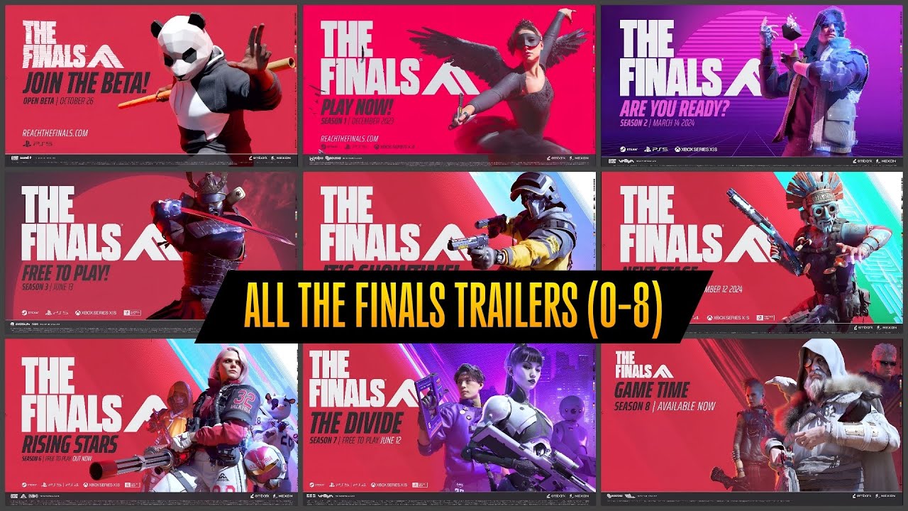 ALL THE FINALS Season Trailers (0-8) 😍🔥