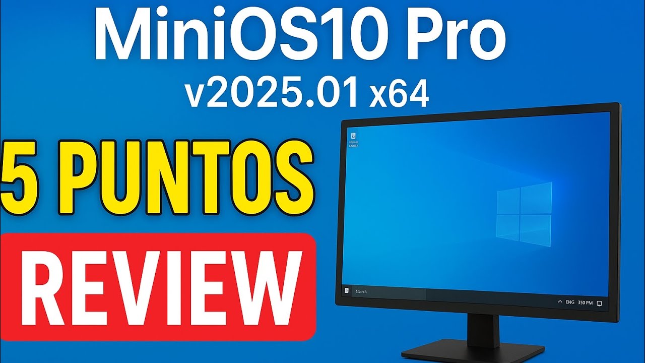 Descargar MiniOs 10 Pro 2025