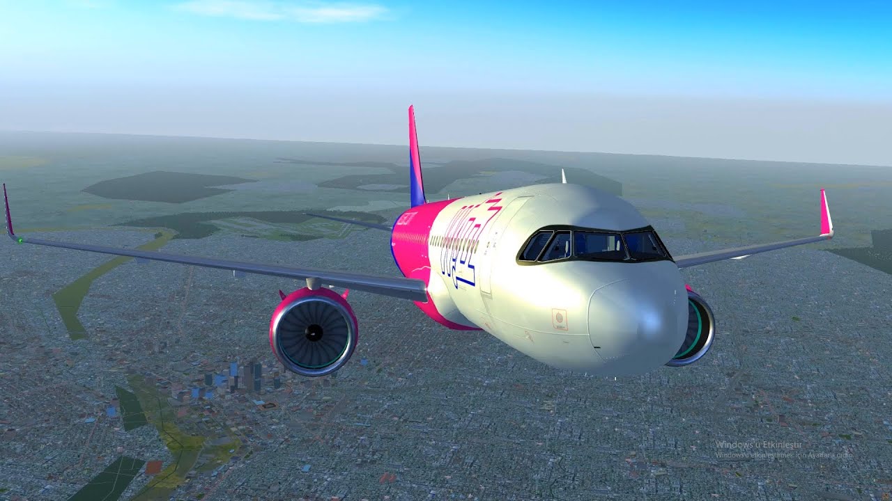 FlightGear a320neo Full Flight KMSP to CYWG