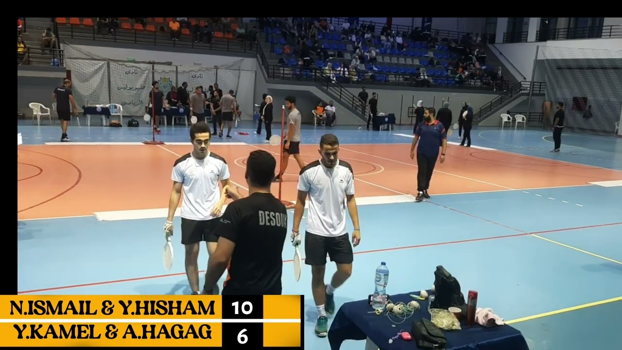 Under 21 men's doubles semi final in the first Federation Cup