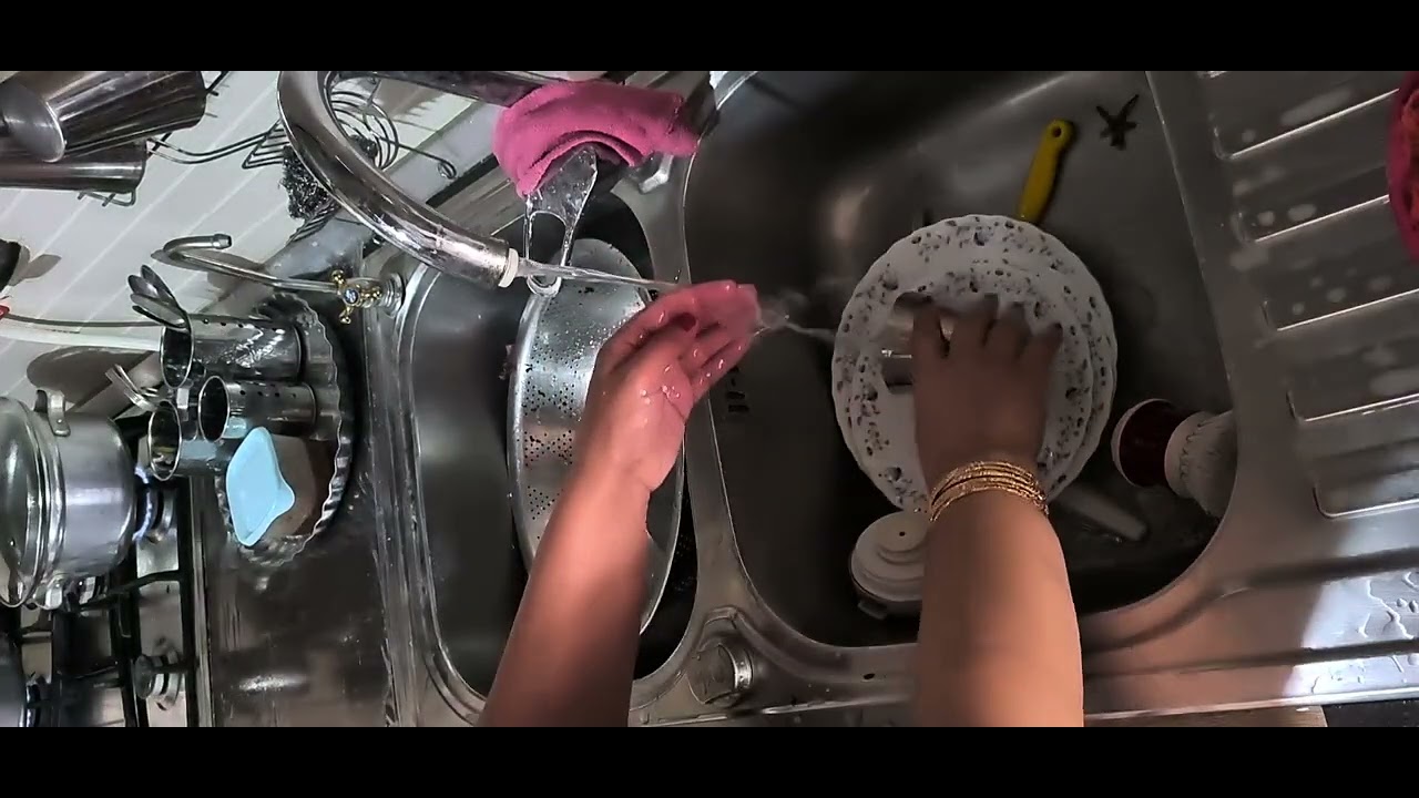 #asmr #dishwashingasmr #cleaningasmr #spongeasmr #satisfying #cleankitchen #notalking