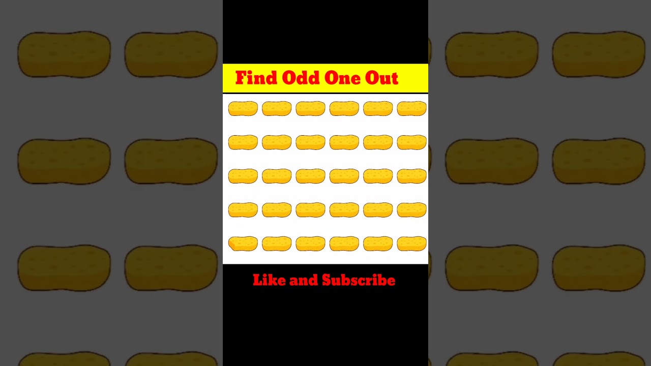 Find Odd One Out Puzzle 55 || PUZZLE CORNER #shorts